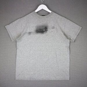 Oakley Vintage Cyber Metallic Gorpcore Logo Tee Mens Medium